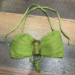 Cute Green Halter Bikini Top